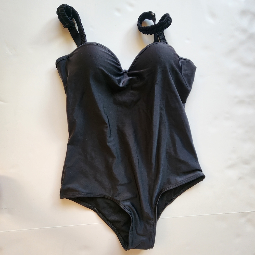 Elegant Black Women's One Piece‎ Swimsuit